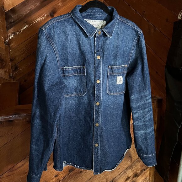 One Of These Days Denim Overshirt | Indigo | XL - Picture 8 of 12
